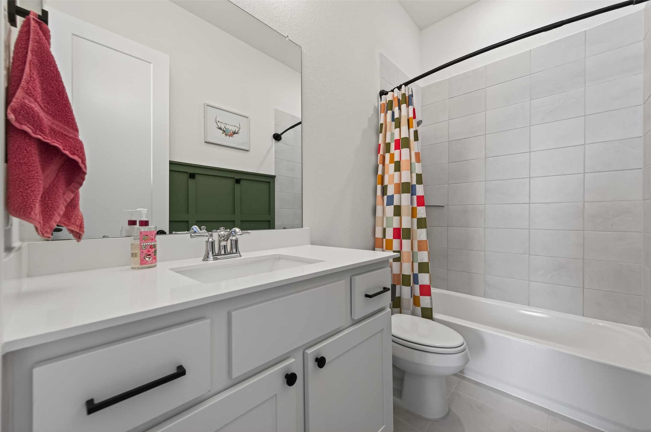 175 Shoveler Duck Way Magnolia, TX 77354 - Photo 35 of 47 a bathroom with a sink a toilet and shower