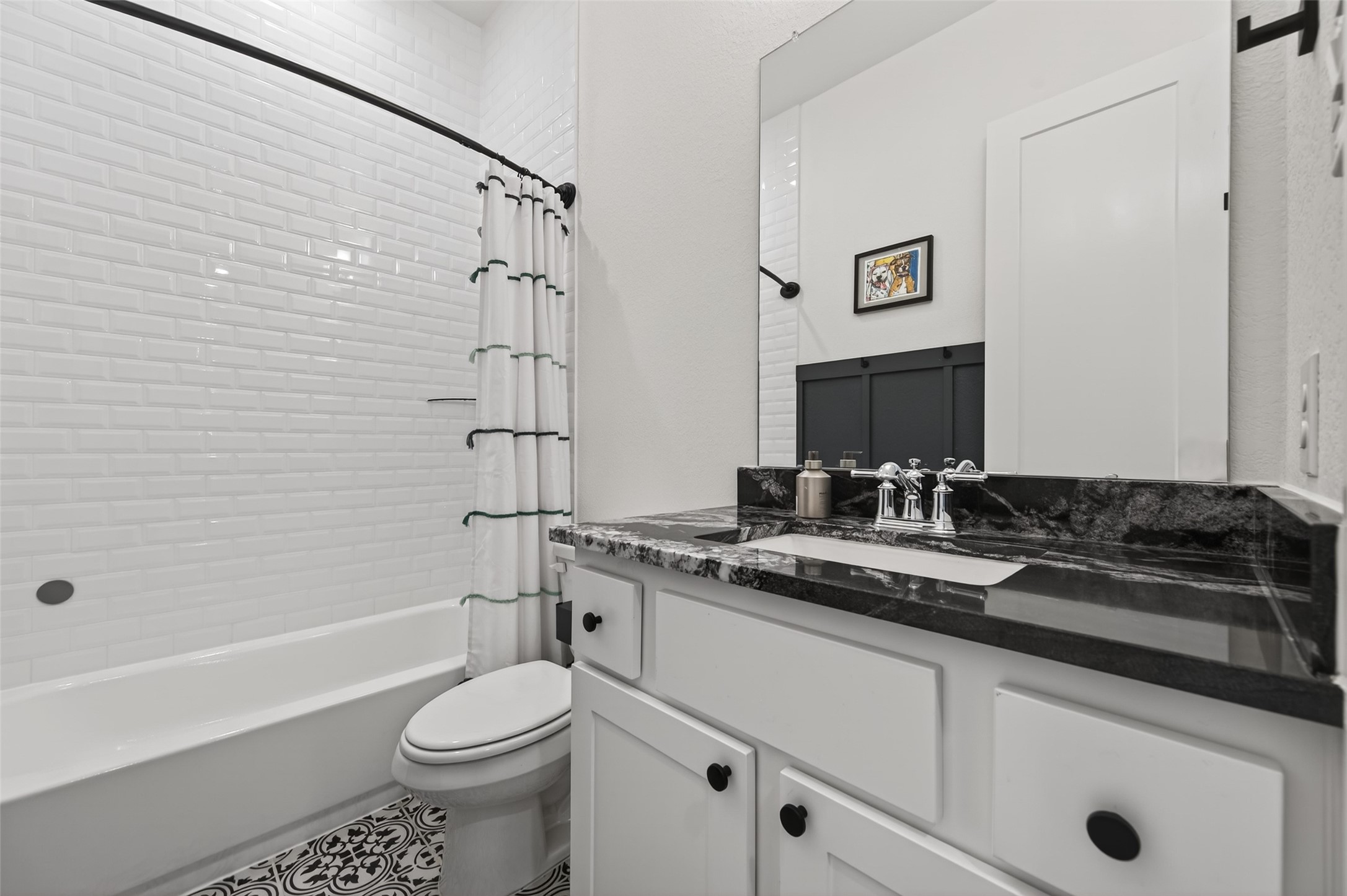 175 Shoveler Duck Way Magnolia, TX 77354 - Photo 38 of 47 a bathroom with a sink a toilet and shower