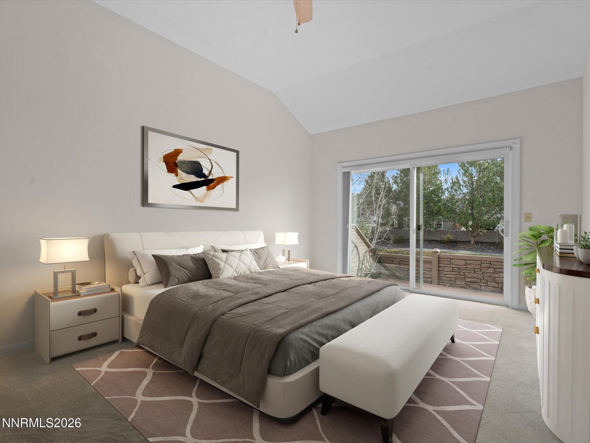 1280 Bridlewood Way Reno, NV 89509 - Photo 24 of 57 a bedroom with a bed and a large window