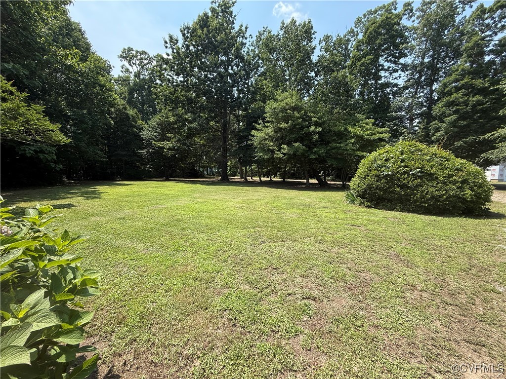 616 Long Point Lane Topping, VA 23169 - Photo 7 of 36 View of your 1 acre front lawn