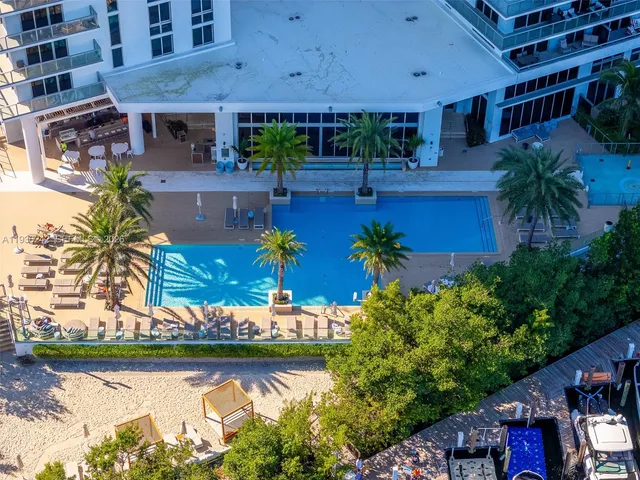 a view of a city with tall buildings