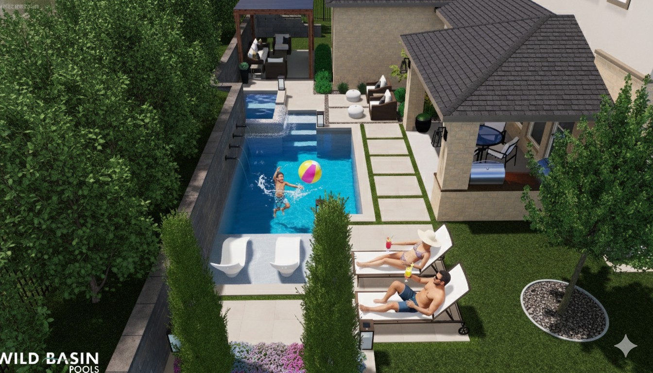 720 Rawson Bend Austin, TX 78738 - Photo 4 of 40 View of swimming pool featuring patio surround