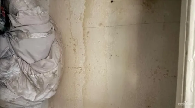 a close up of a wall