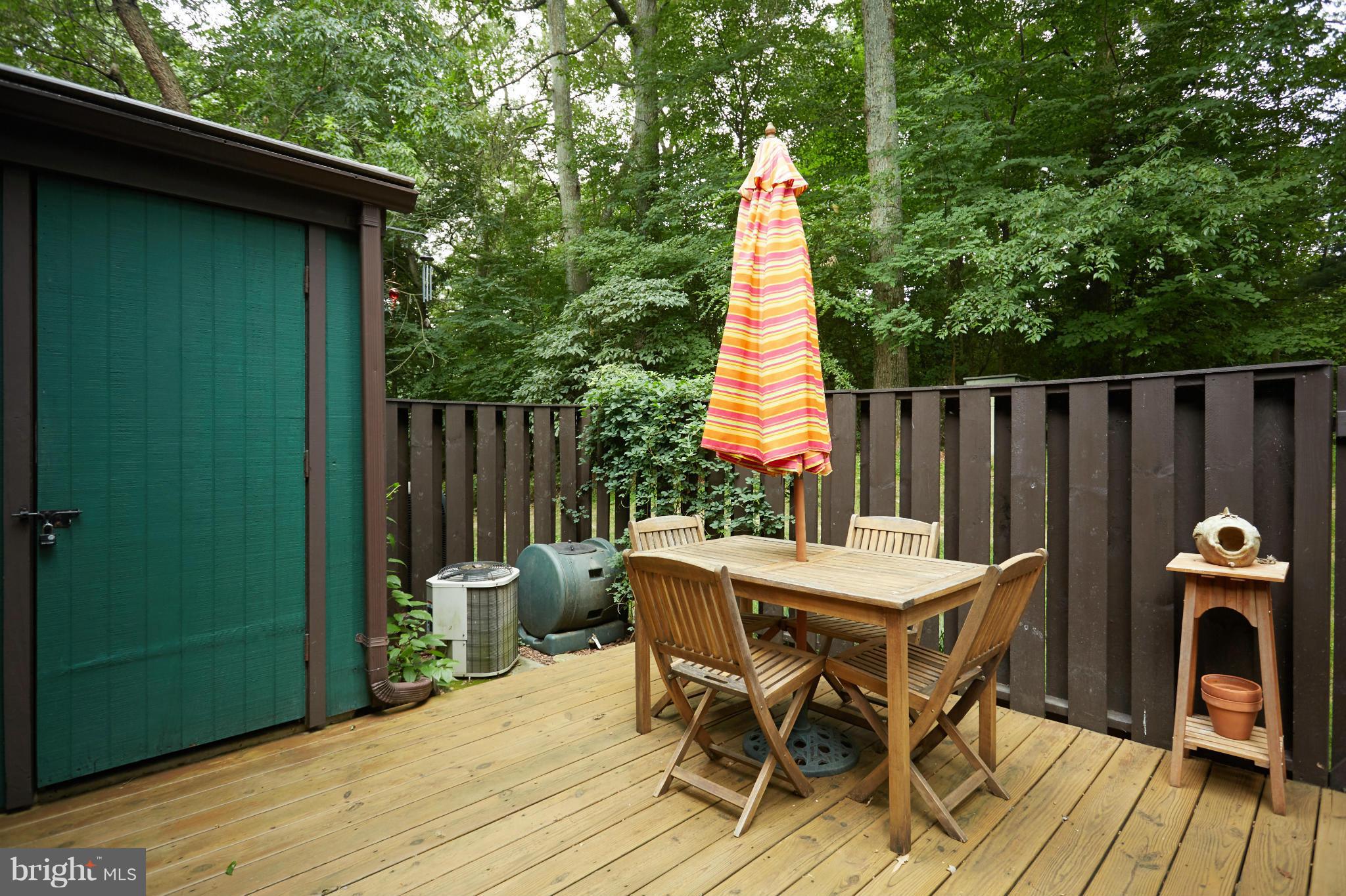 2267 Coppersmith Square Reston, VA 20191 - Photo 22 of 25 Rear Deck