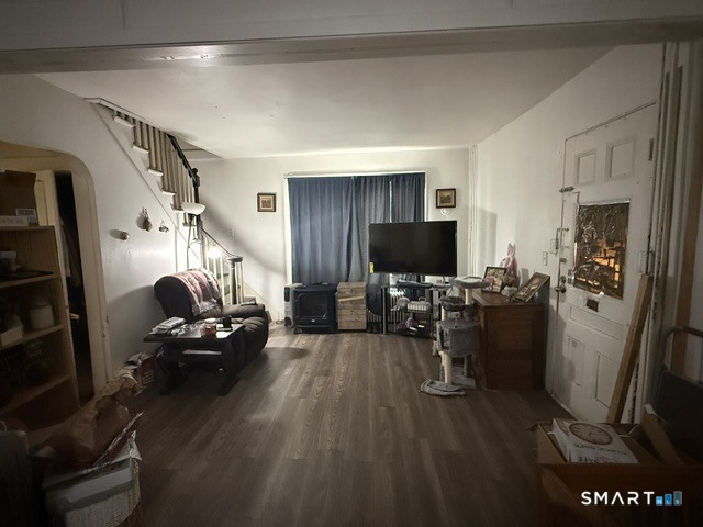 60 Capitol Avenue Meriden, CT 06451 - Photo 4 of 30 a living room with furniture floor to ceiling window and wooden floor