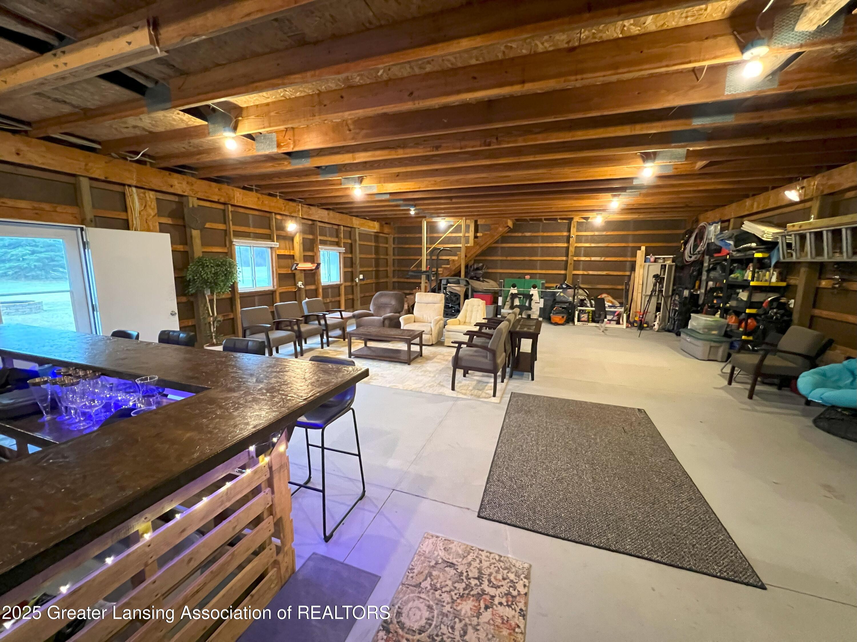 4860 Shepper Road Stockbridge, MI 49285 - Photo 49 of 66 Barn Interior