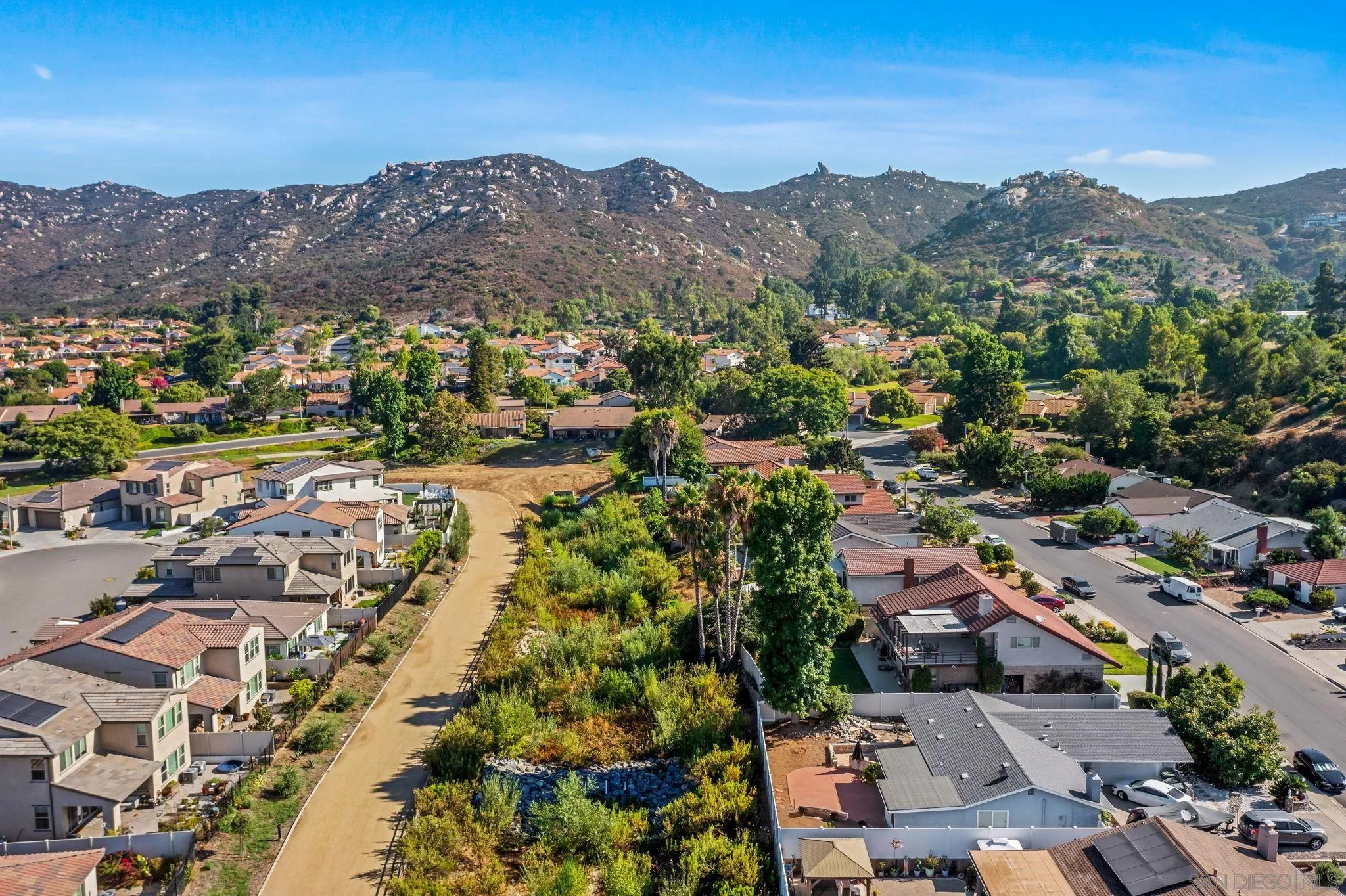1983 David Drive Escondido, CA 92026 - Photo 11 of 55 a view of a city with mountains in the background
