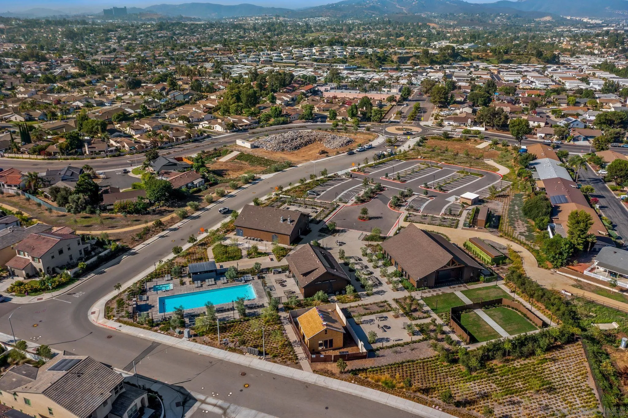 1983 David Drive Escondido, CA 92026 - Photo 54 of 55 an aerial view of multiple house