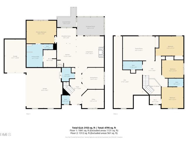 $790,000 | 4711 Brighton Ridge Drive, Apex, NC 27539