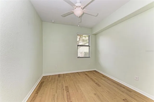 a view of a lake with a big yard