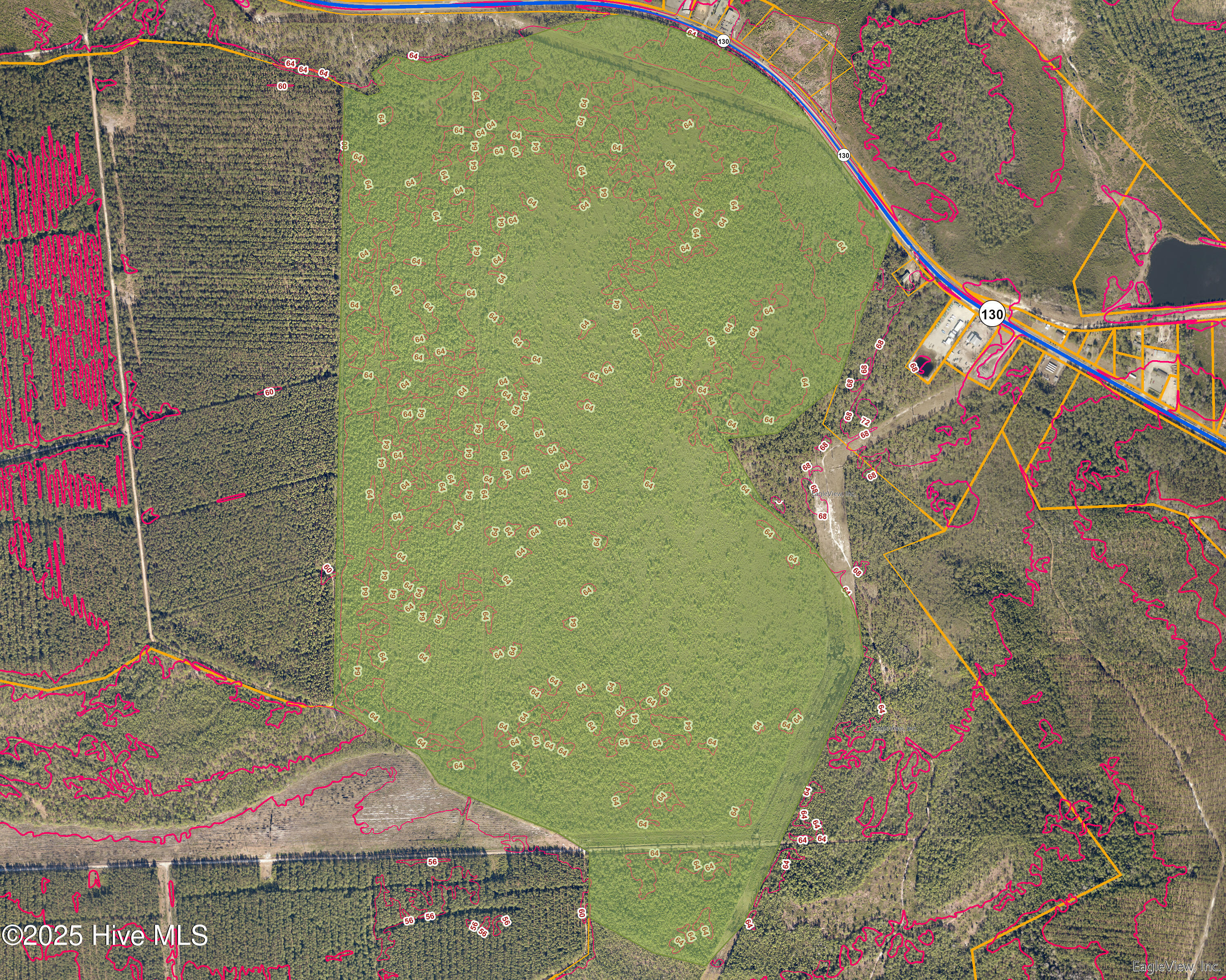 483.10 Whiteville Road Northwest Shallotte, NC 28470 - Photo 6 of 10 gis contours