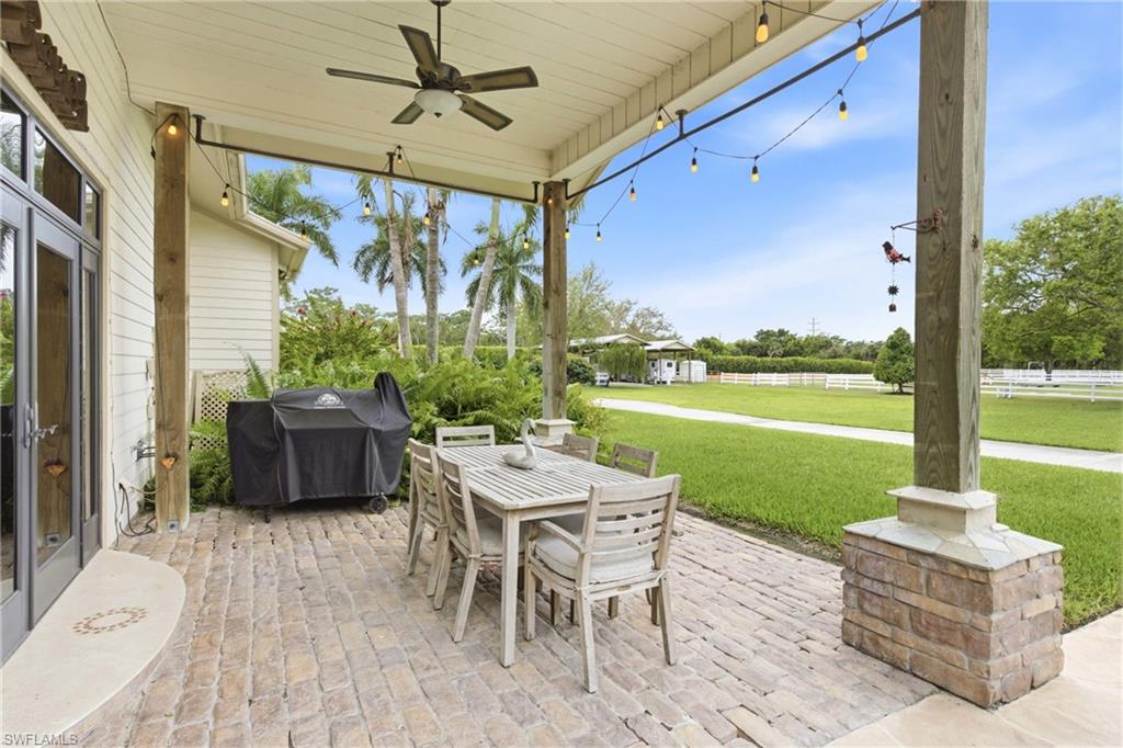 3800 Staley Road Fort Myers, FL 33905 - Photo 24 of 50 a view of a patio with a backyard
