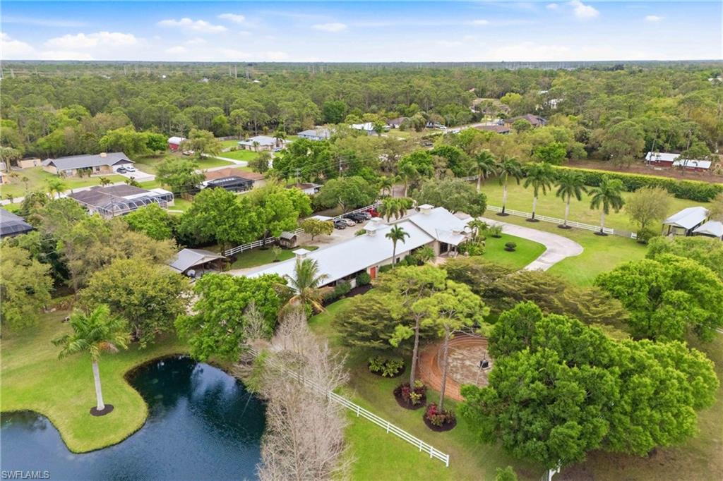 3800 Staley Road Fort Myers, FL 33905 - Photo 5 of 50 an aerial view of residential house with outdoor space and swimming pool