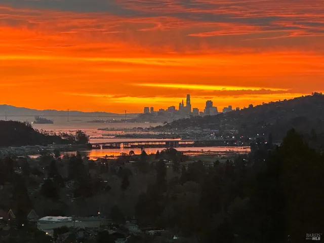 a balcony view with a outdoor space