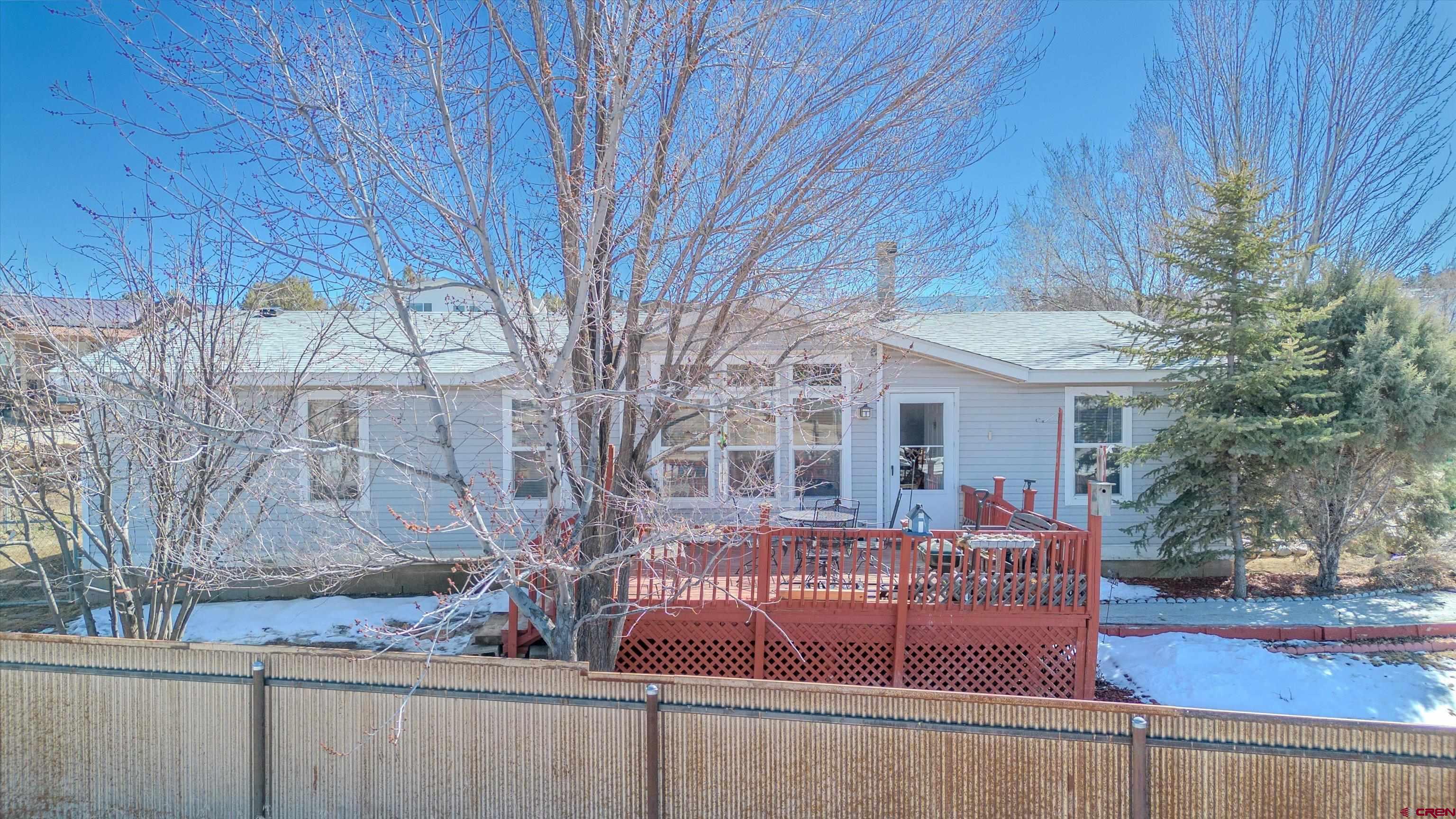 34 Silverview Court Durango, CO 81303 - Photo 27 of 29 a view of a house with backyard