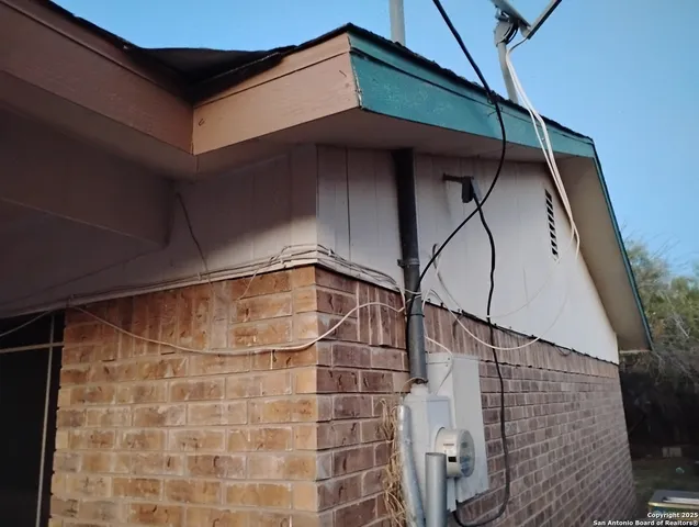 a house with trees in front of it
