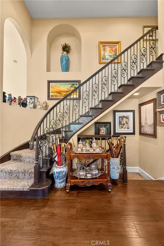 a view of an outdoor space with furniture