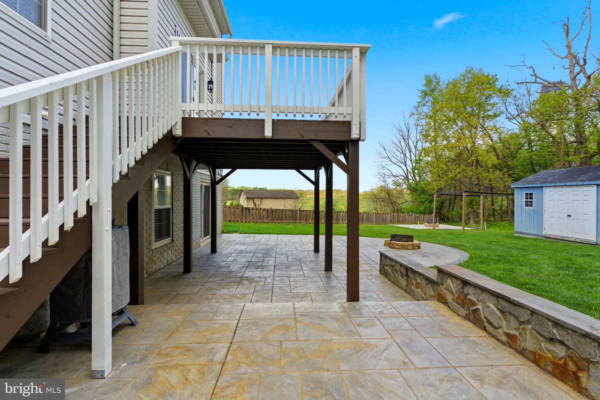 457 Hughs Road Charles Town, WV 25414 - Photo 55 of 73 Charming outdoor space with deck views.