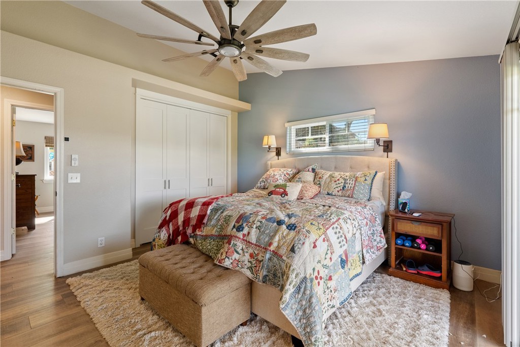 4010 Traffic Way Atascadero, CA 93422 - Photo 26 of 56 Primary bedroom offers built-in closet organization (not visible in photo)