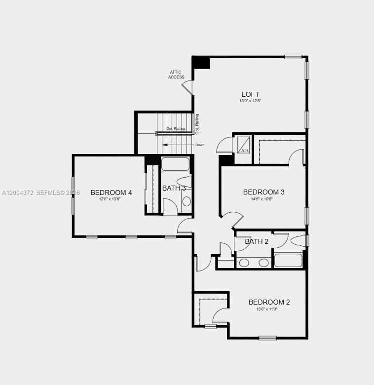 593 Se Ranch Palm City, FL 34990 - Photo 3 of 46 Second Floor Plan - Additional Highlights Include