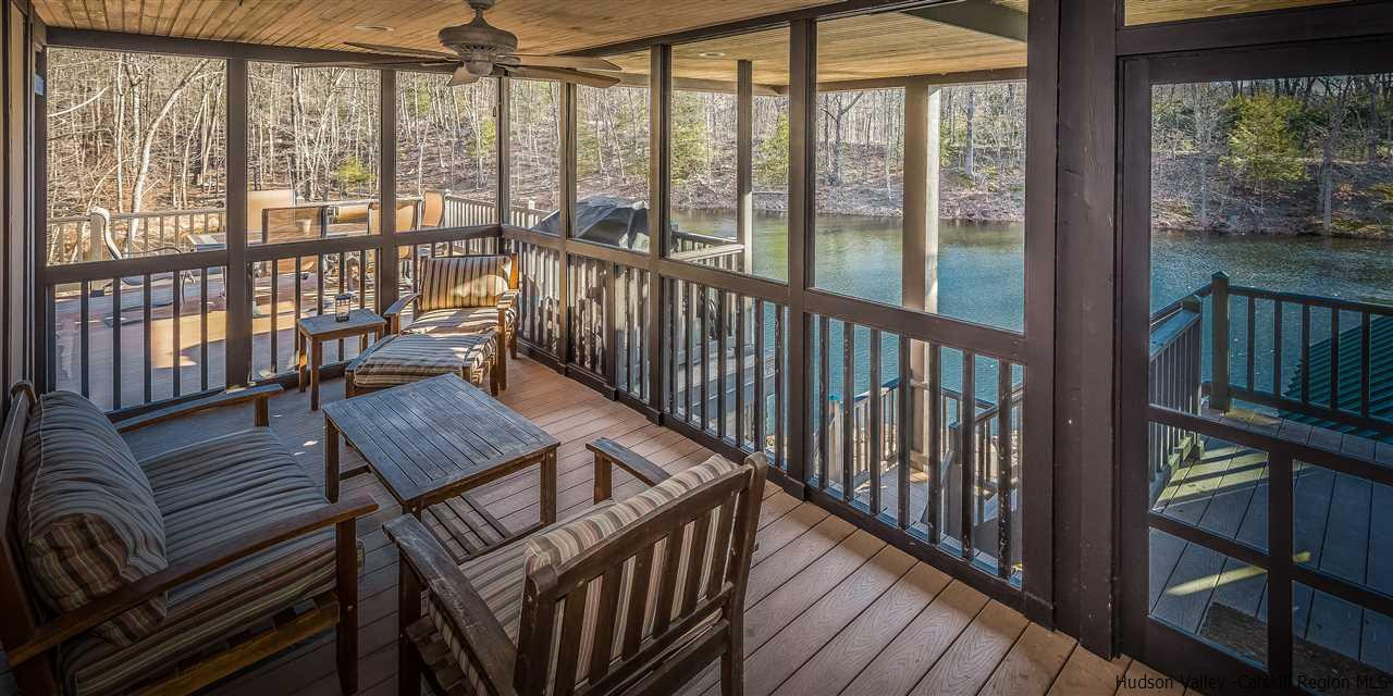 11 Sparkling Ridge Road New Paltz, NY 12561 - Photo 8 of 34 a view of a balcony with wooden floor