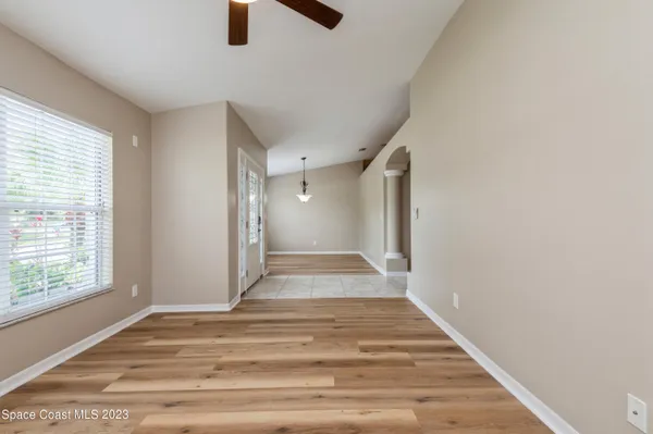 a view of an entryway
