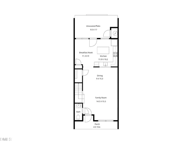 a picture of a floor plan
