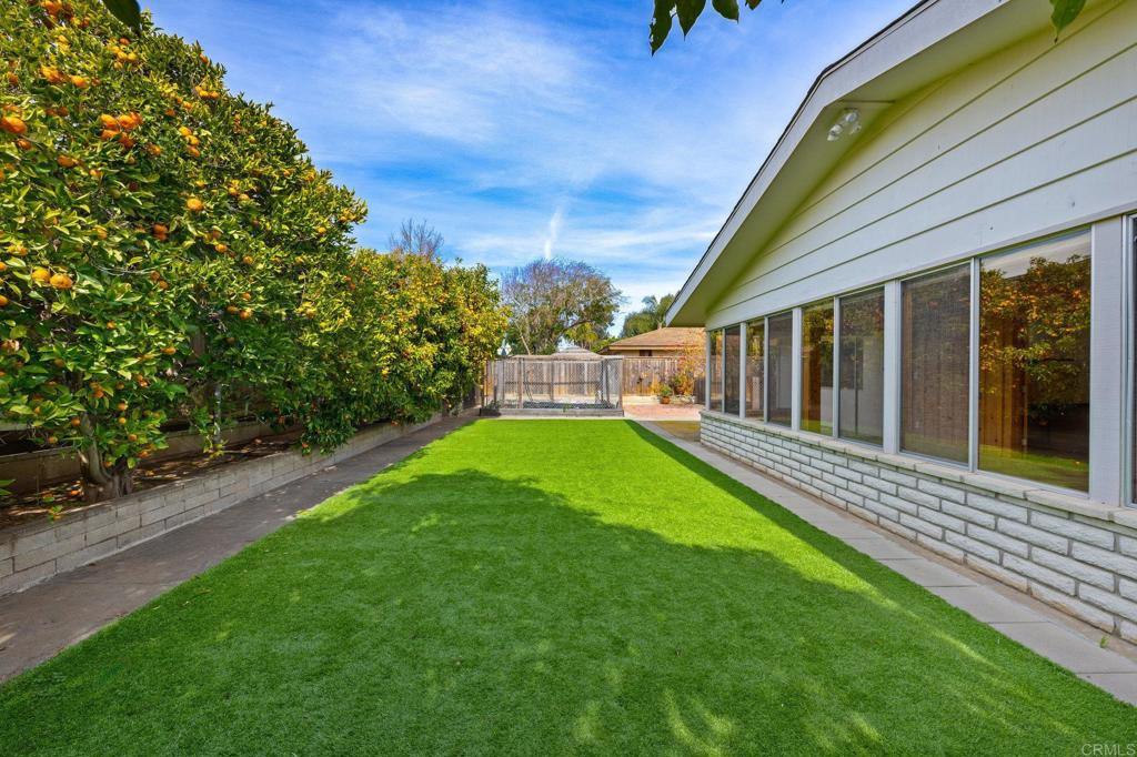 1054 Hermes Avenue Encinitas, CA 92024 - Photo 26 of 37 a view of a house with a backyard