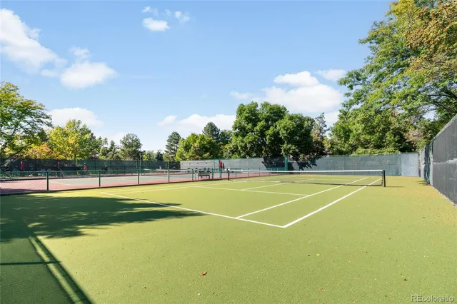 a view of a tennis court