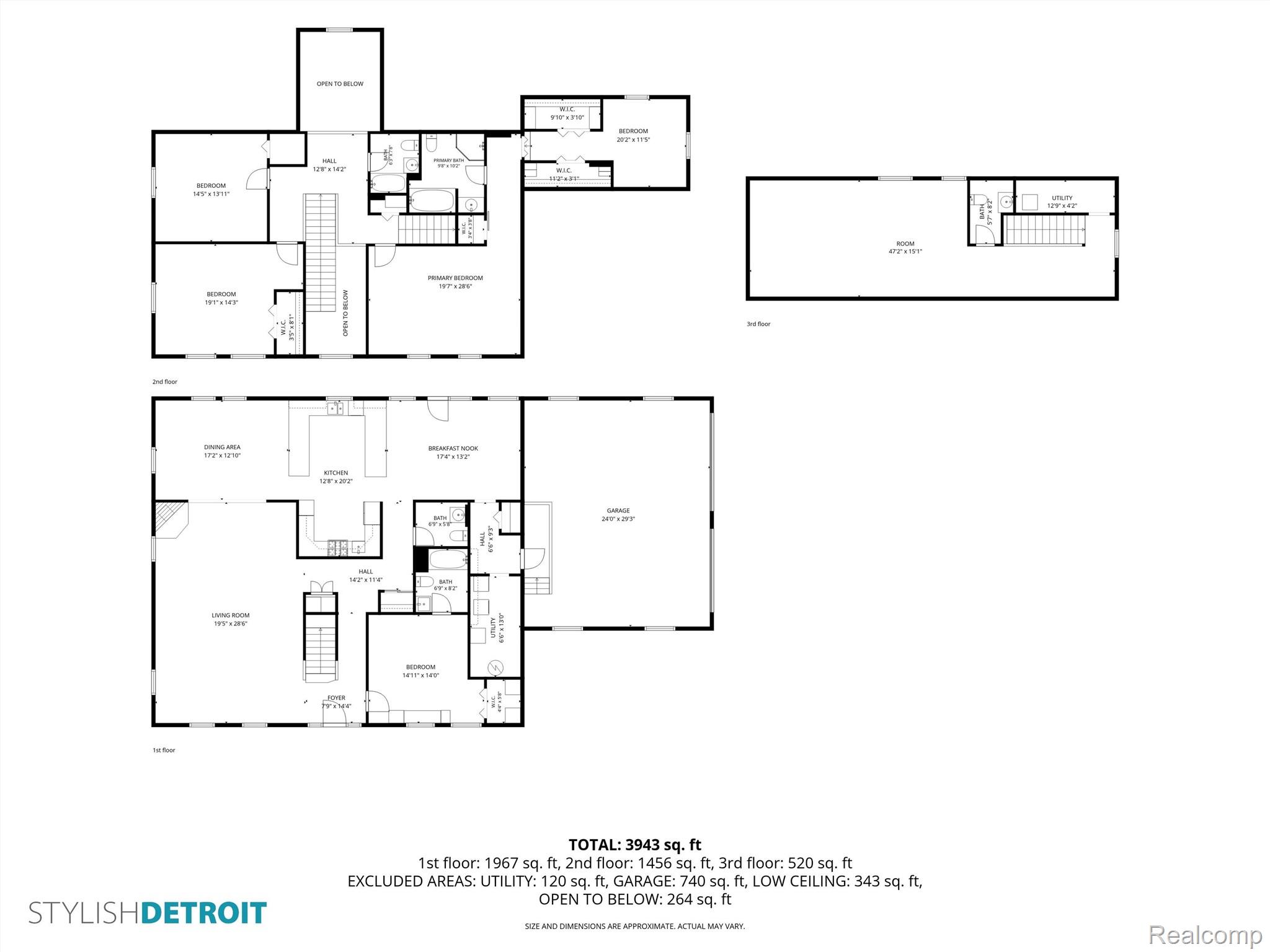 21280 Merriman Road New Boston, MI 48164 - Photo 62 of 65 Floor plan