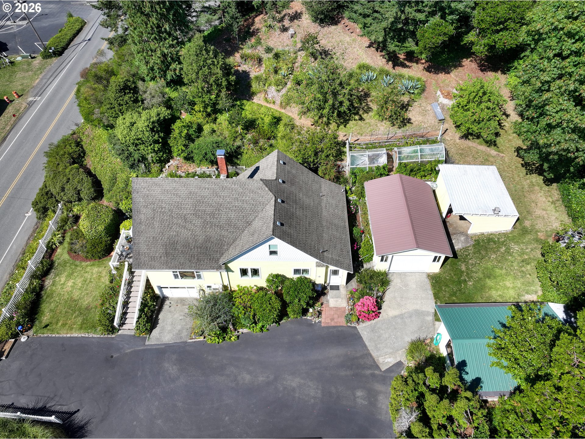 94361 Wedderburn Loop Gold Beach, OR 97444 - Photo 28 of 35 an aerial view of a house