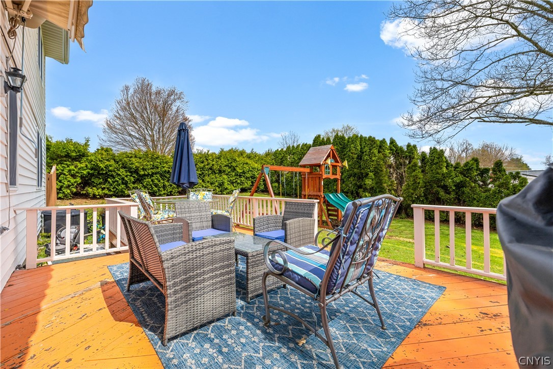 2002 Tamarack Street Rome, NY 13440 - Photo 39 of 40 Backyard deck