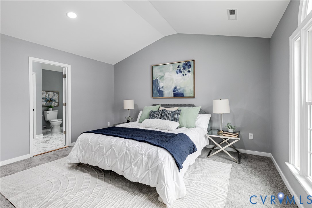 7112 Harbourside Court Midlothian, VA 23112 - Photo 27 of 49 a bedroom with a bed and a window