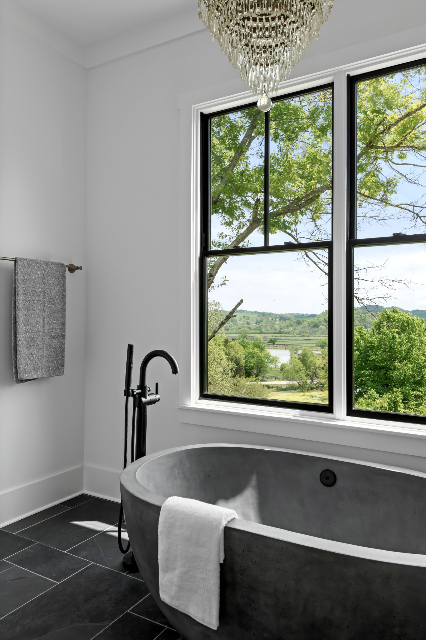 3551 Bailey Road Franklin, TN 37064 - Photo 17 of 52 a bedroom with a bed and a large window