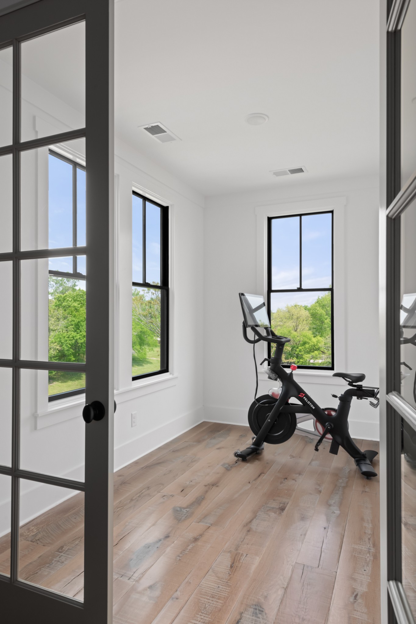 3551 Bailey Road Franklin, TN 37064 - Photo 34 of 52 a view of a room with gym equipment and windows