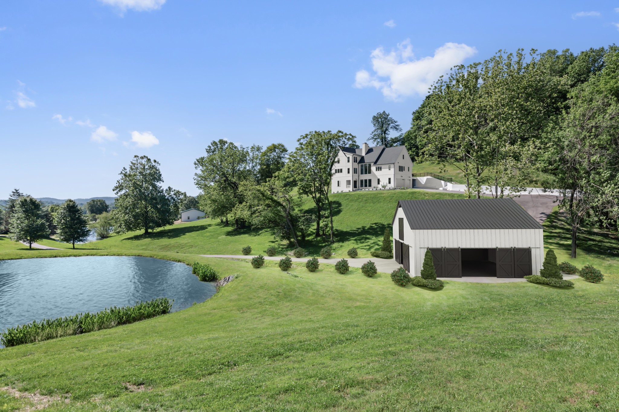3551 Bailey Road Franklin, TN 37064 - Photo 52 of 52 a view of a house with a yard