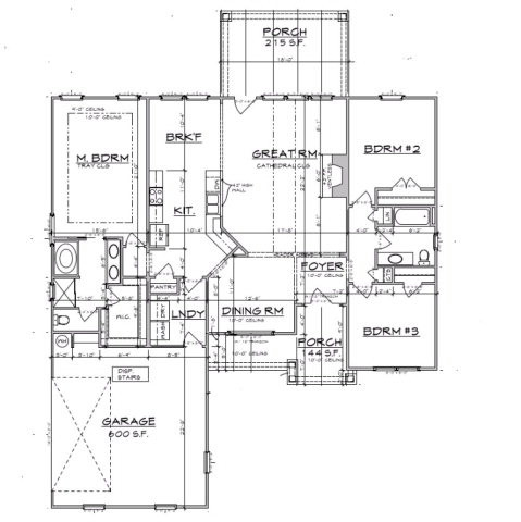 1311 County Line Road Harlem, GA 30814 - Photo 18 of 18 Floor Plan