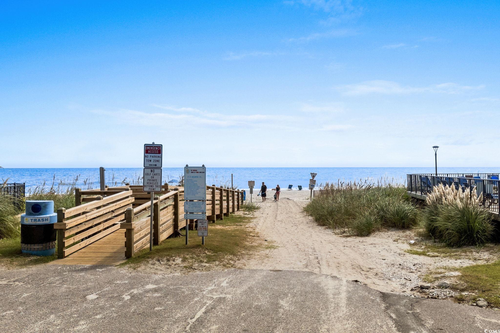 2247 Sand Dunes Drive Myrtle Beach, SC 29577 - Photo 36 of 40 Water view featuring local beach