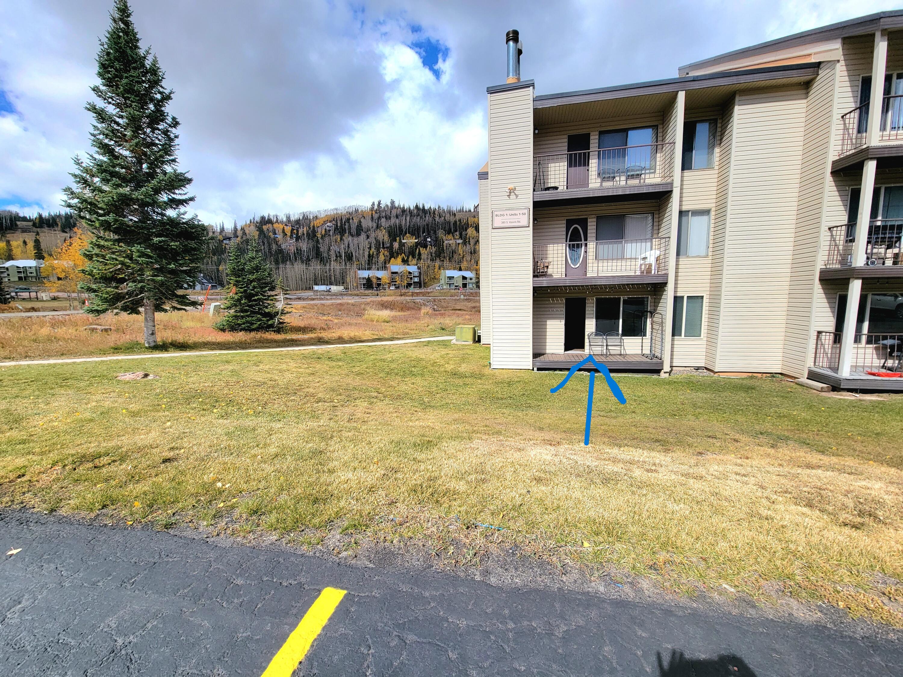 385 South Vasels Road, Unit 16 Brian Head, UT 84719 - Photo 23 of 40 1st floor unit, corner unit