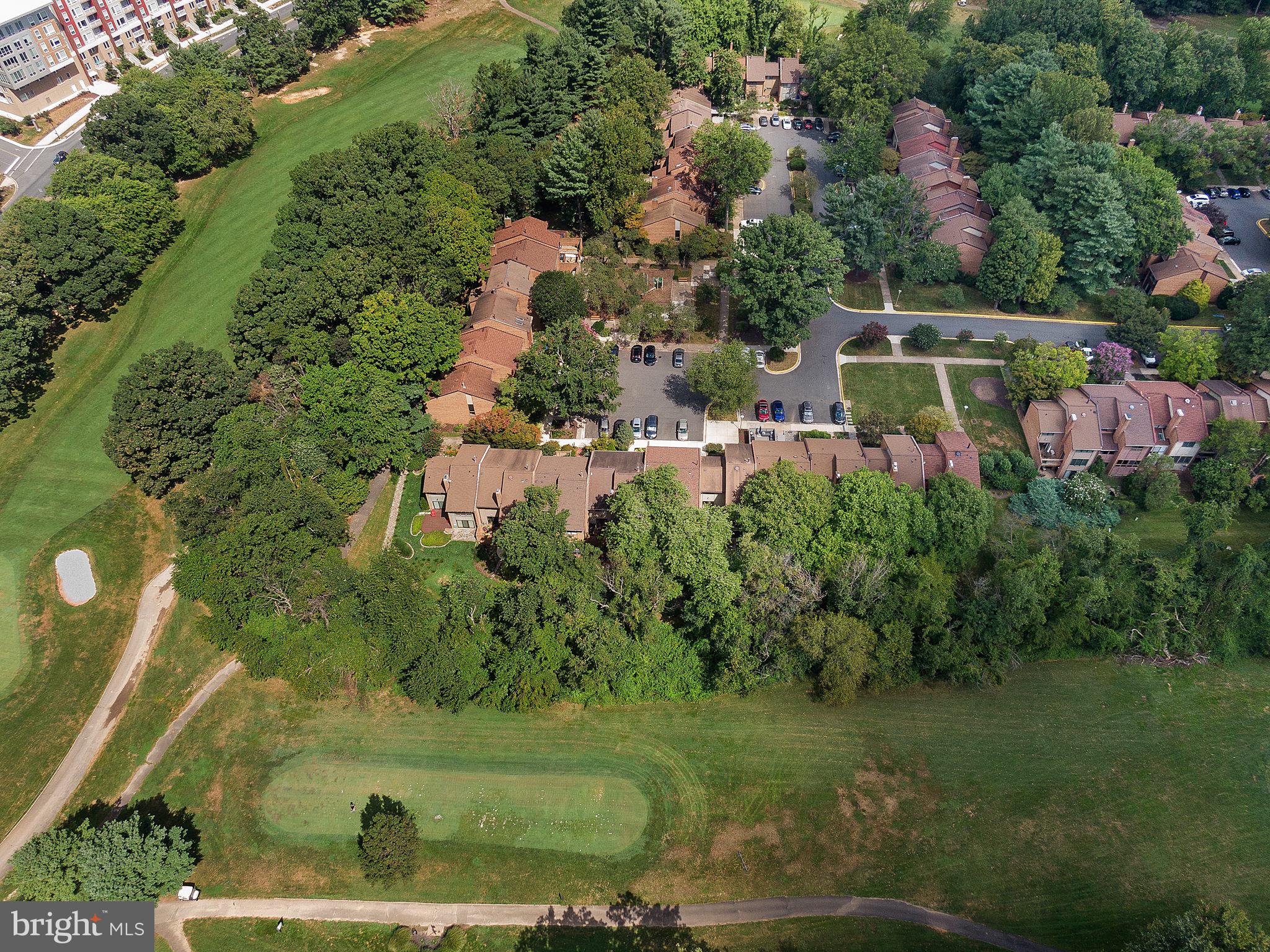 Home overlooks the 10th hole of Reston National