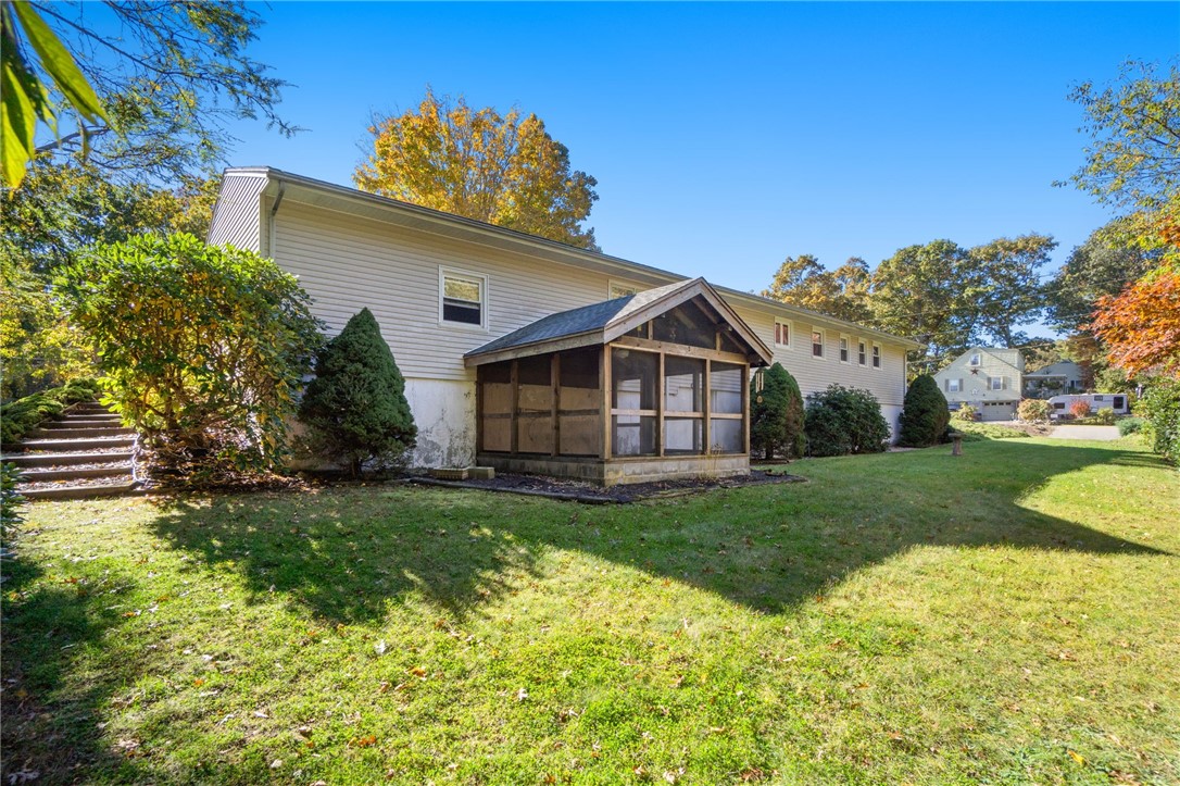 44 Old Post Road Westerly, RI 02891 - Photo 8 of 38 Back with screened in area