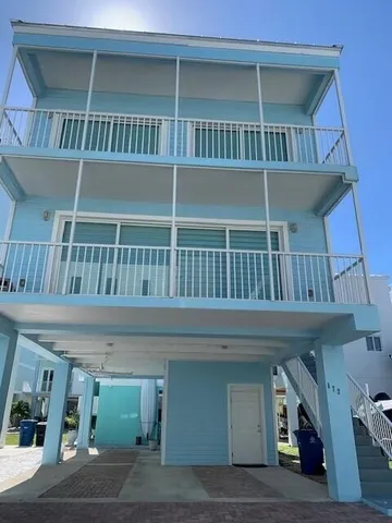 a view of front door