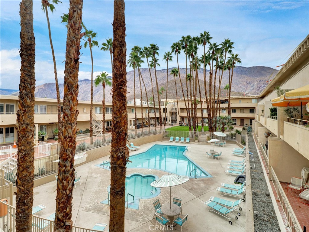 277 East Alejo Road, Unit 214 Palm Springs, CA 92262 - Photo 12 of 17 a view of outdoor space yard and patio
