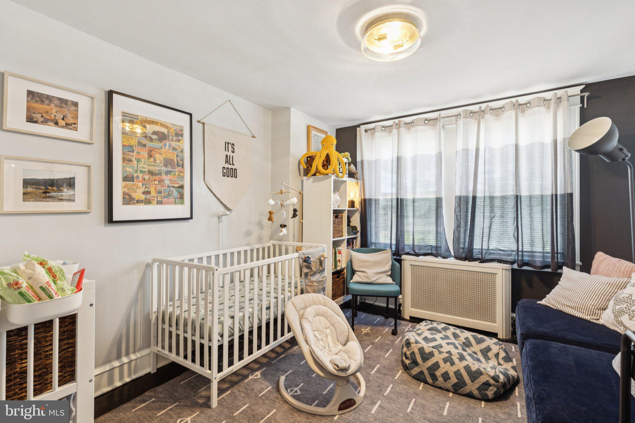 674 Wendover Street Philadelphia, PA 19128 - Photo 33 of 50 Charming nursery with cozy accents.