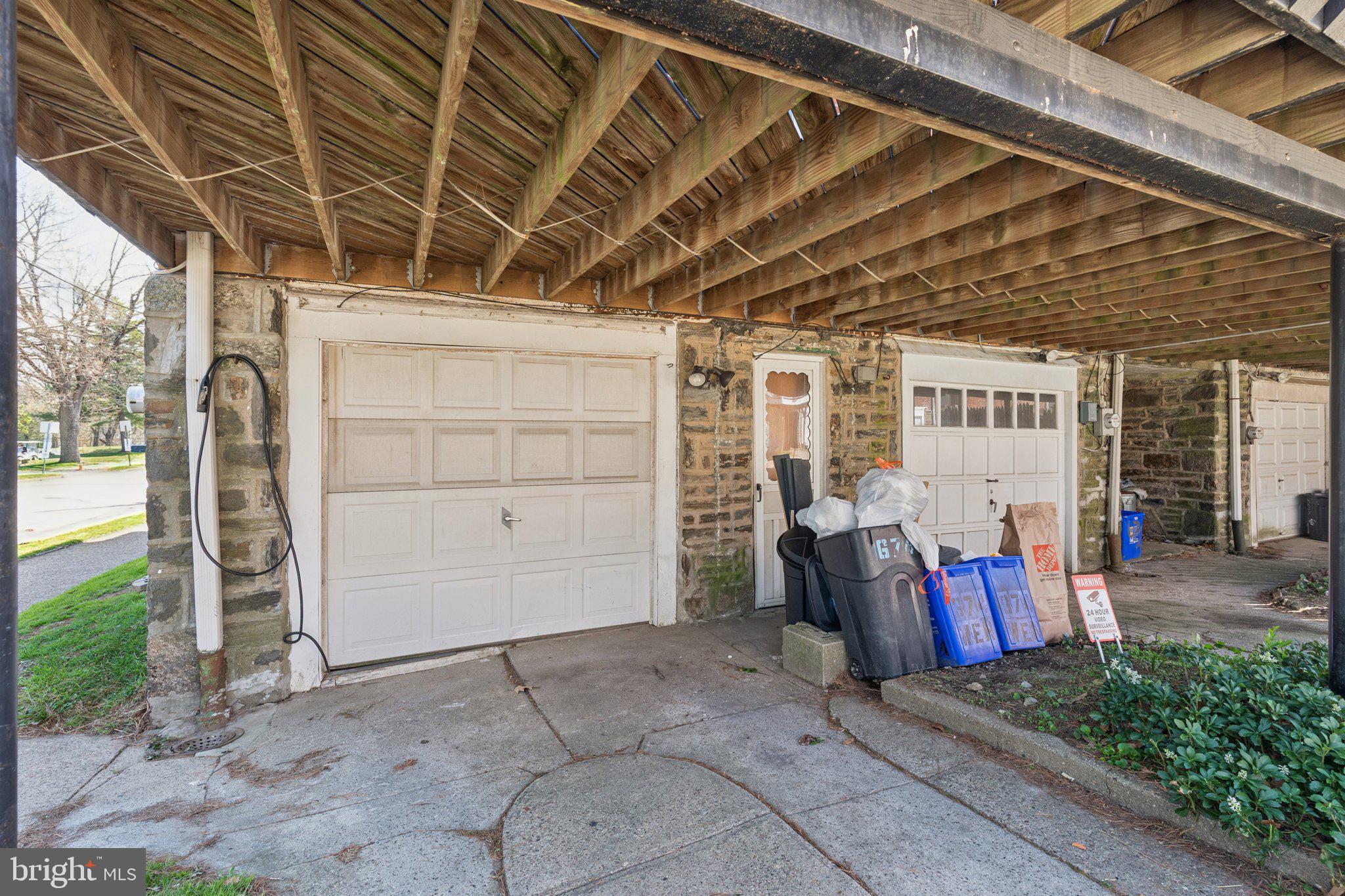 674 Wendover Street Philadelphia, PA 19128 - Photo 46 of 50 Charming garage with rustic appeal.