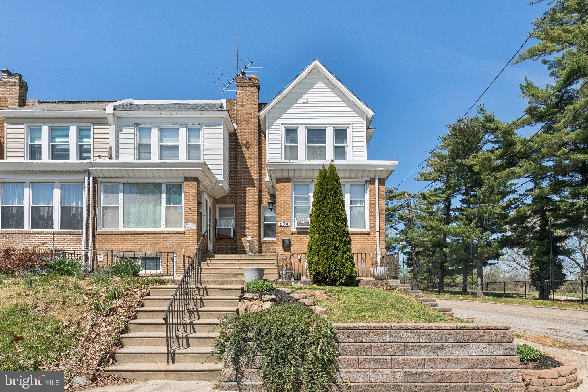 674 Wendover Street Philadelphia, PA 19128 - Photo 50 of 50 Charming brick duplex with greenery.