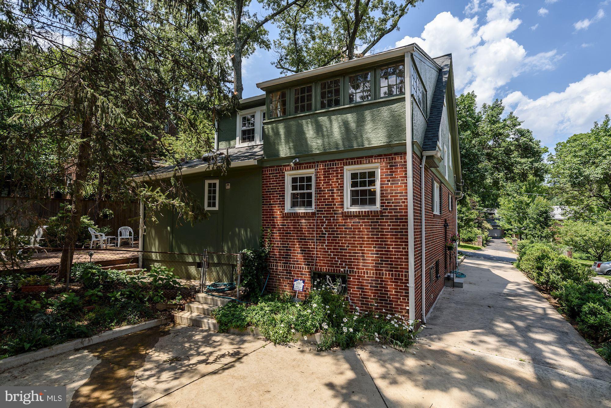 Rear of Home and Driveway