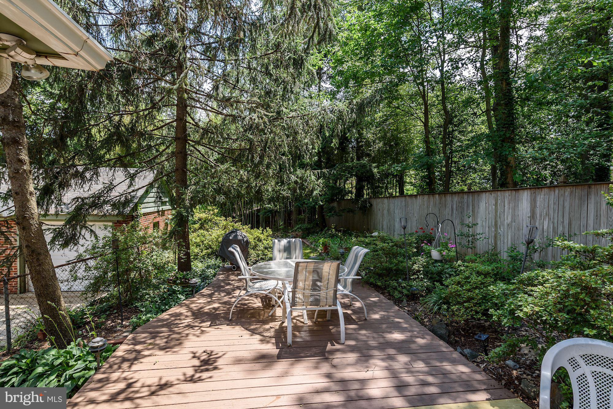 4505 Amherst Road College Park, MD 20740 - Photo 29 of 30 Rear Deck and Yard