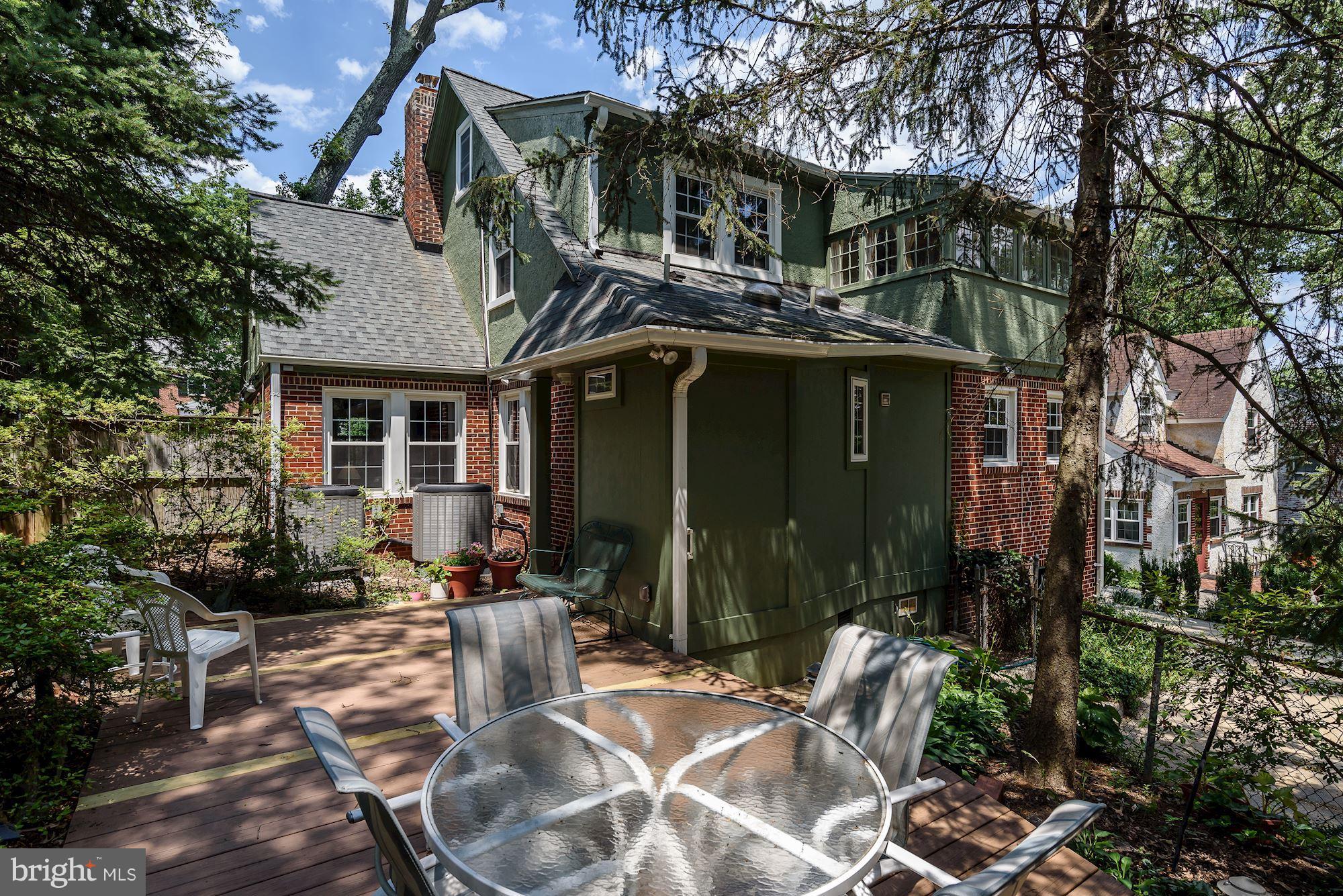 4505 Amherst Road College Park, MD 20740 - Photo 30 of 30 Rear of Home and Deck
