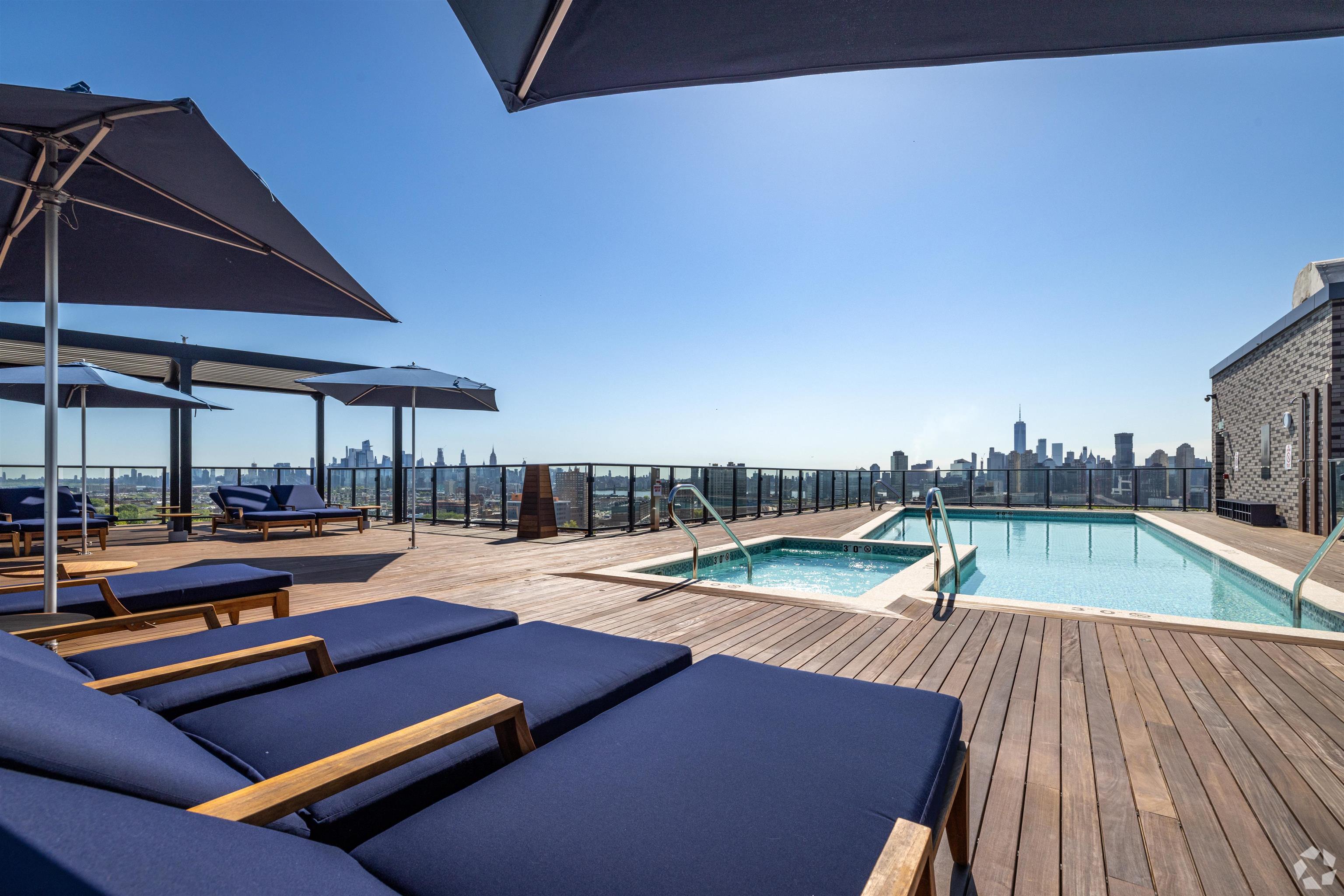 32 Oakland Avenue, Unit 1504 Jersey City, NJ 07306 - Photo 48 of 50 a outdoor view with a sitting space